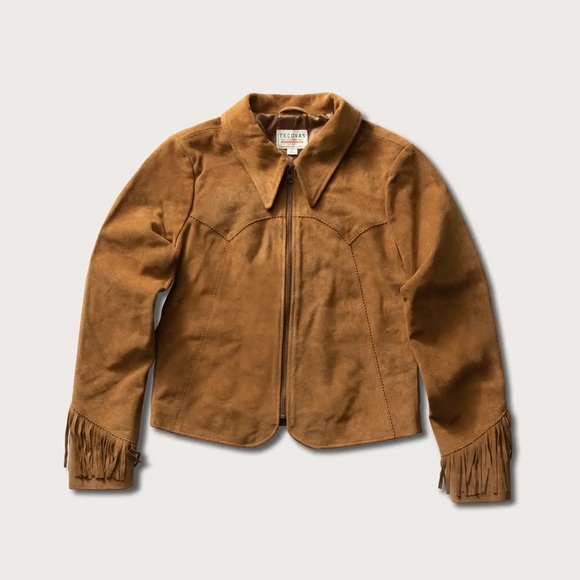 Tecovas Jackets & Blazers - Tecovas Suede Fringe Jacket